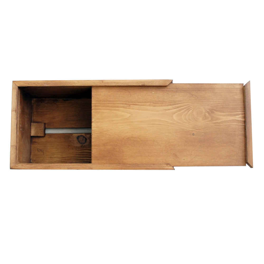 Rustikale Holz-Taschentuchbox – Yara