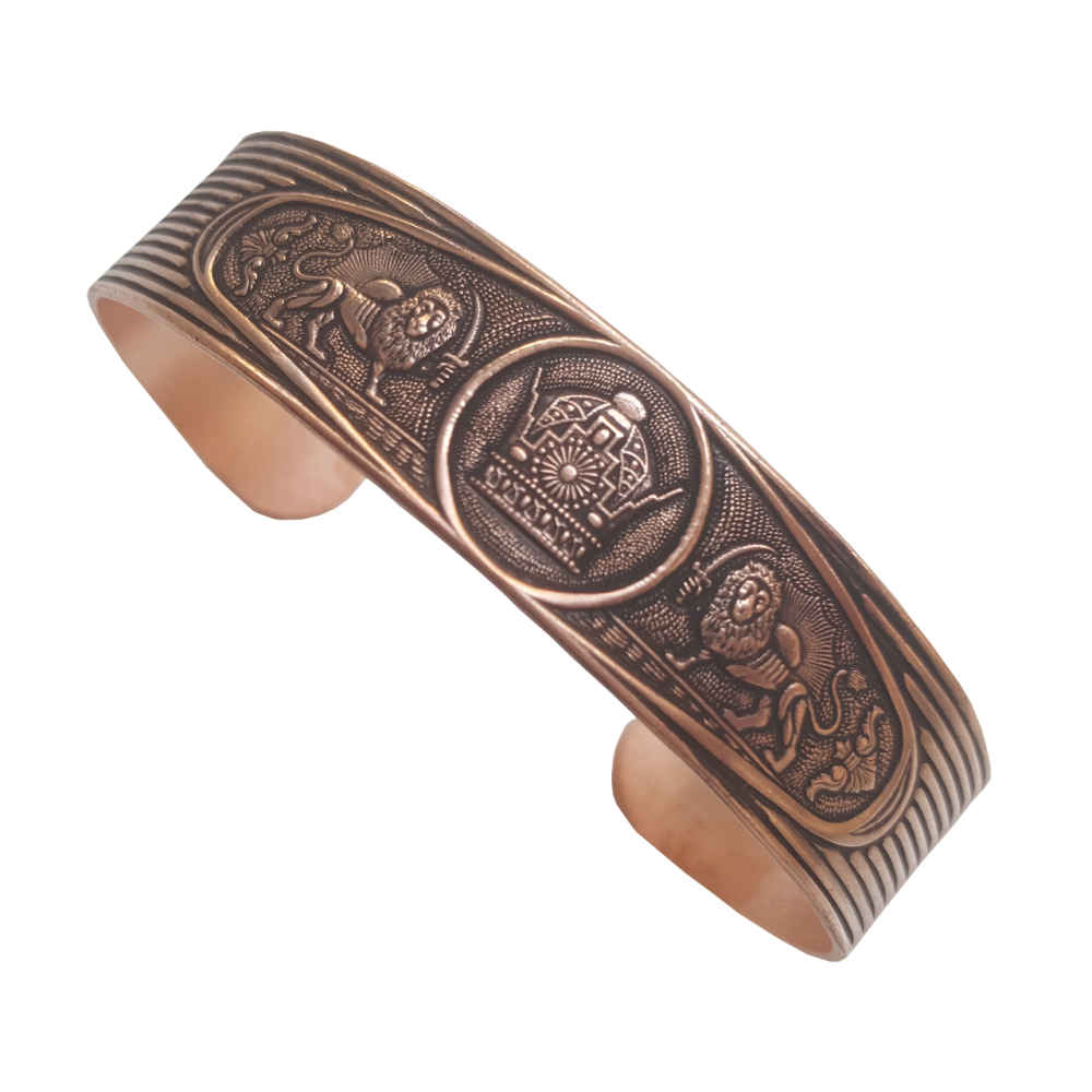 Persisches Kupferarmband – Achaemenid Taaj