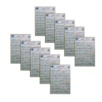 Ayatul Kursi Dua-Karten – Islamisches Taweez für Schutz (10x)