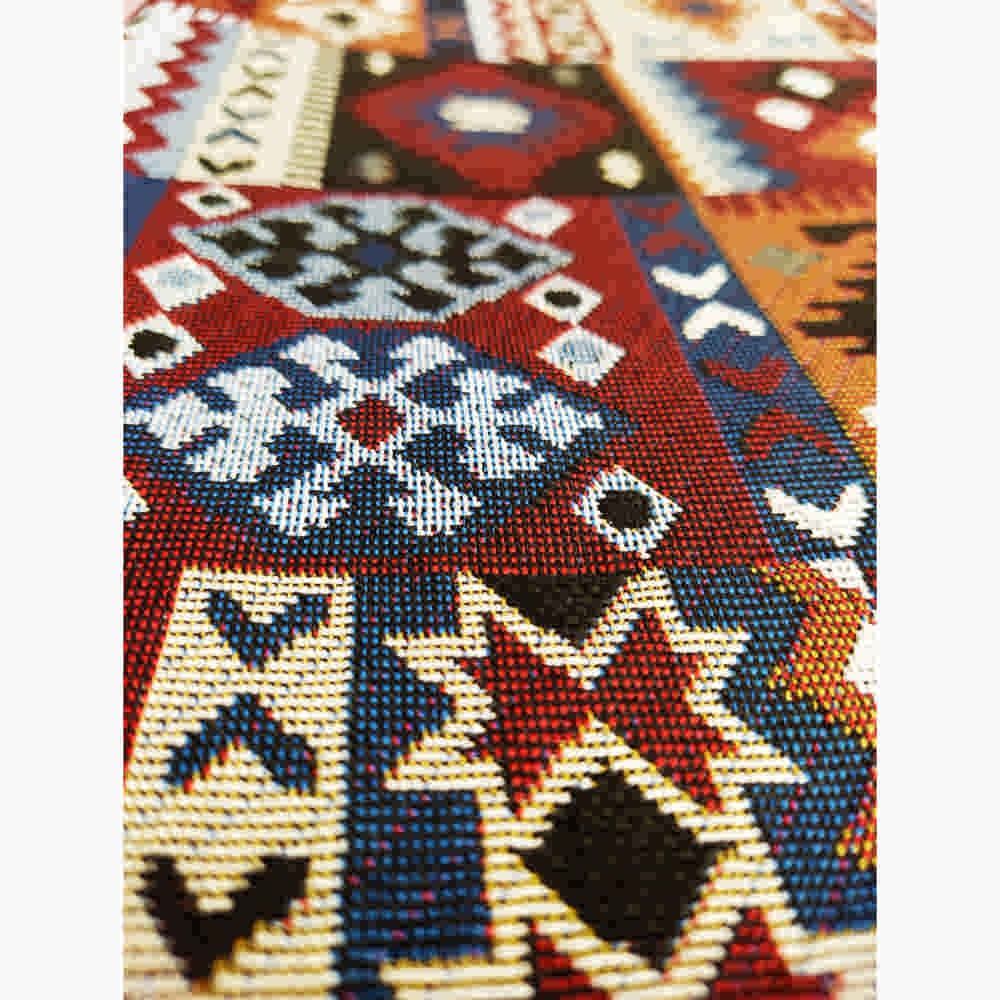 Große Boho-Persische Stil Homa Indoor-Bodenmatte