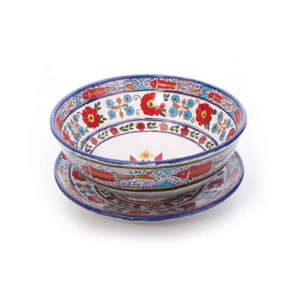 Handgefertigte Dekorative Töpferschale Modell Mina