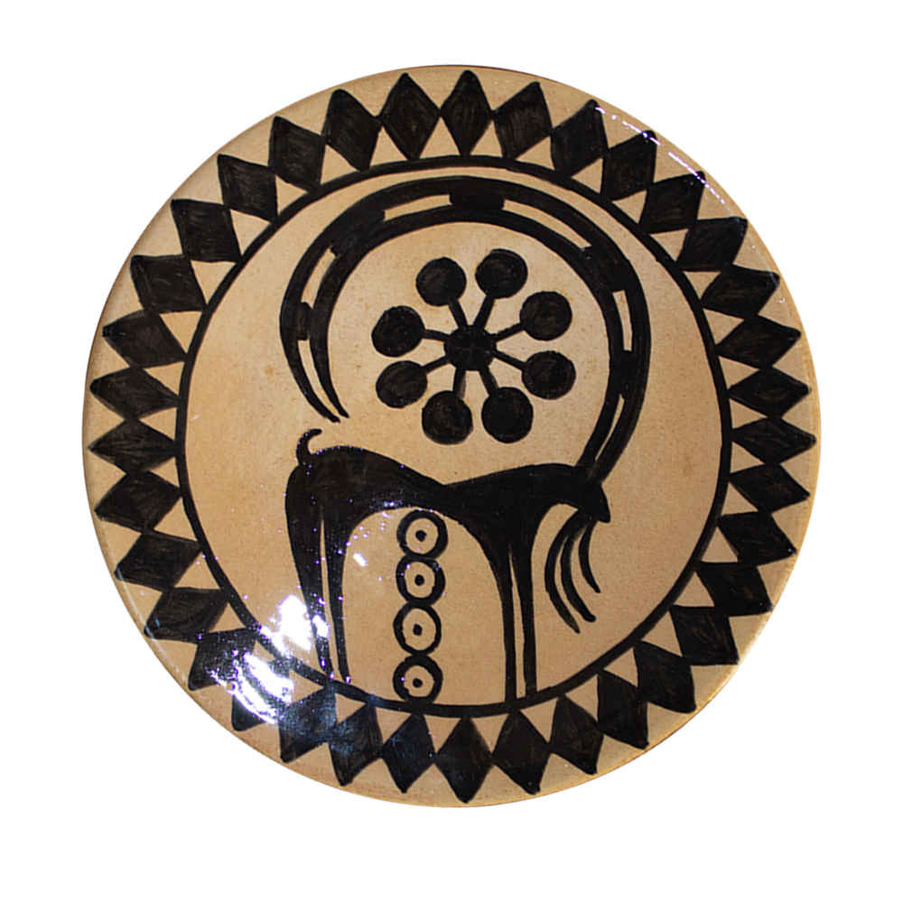 Handgefertigte Dekorative Töpferschale & Teller Modell Baastani