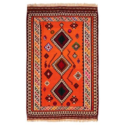 Traditioneller Persischer Fars Kelim Aidin, handgewebt