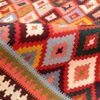 Persischer Woll Kelim Teppich handgewebt in Fars traditionell Atabak
