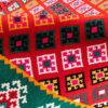 Persischer Woll Kelim Teppich handgewebt in Fars traditionell Takin