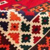 Persischer Woll Kelim Teppich handgewebt in Naein traditionell Solmaz