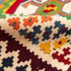 Persischer Woll Kelim Teppich handgewebt in Fars traditionell Atrin