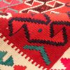 Persischer Woll Kelim Teppich handgewebt in Fars traditionell Olkaa