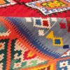 Persischer Woll Kelim Teppich handgewebt in Fars traditionell Alay