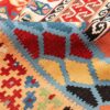 Persischer Woll Kelim Teppich handgewebt in Fars traditionell Tarlan
