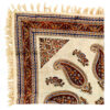 Iranische Tischdecke: Isfahans Traditioneller Kalamkari Blockdruck Bina