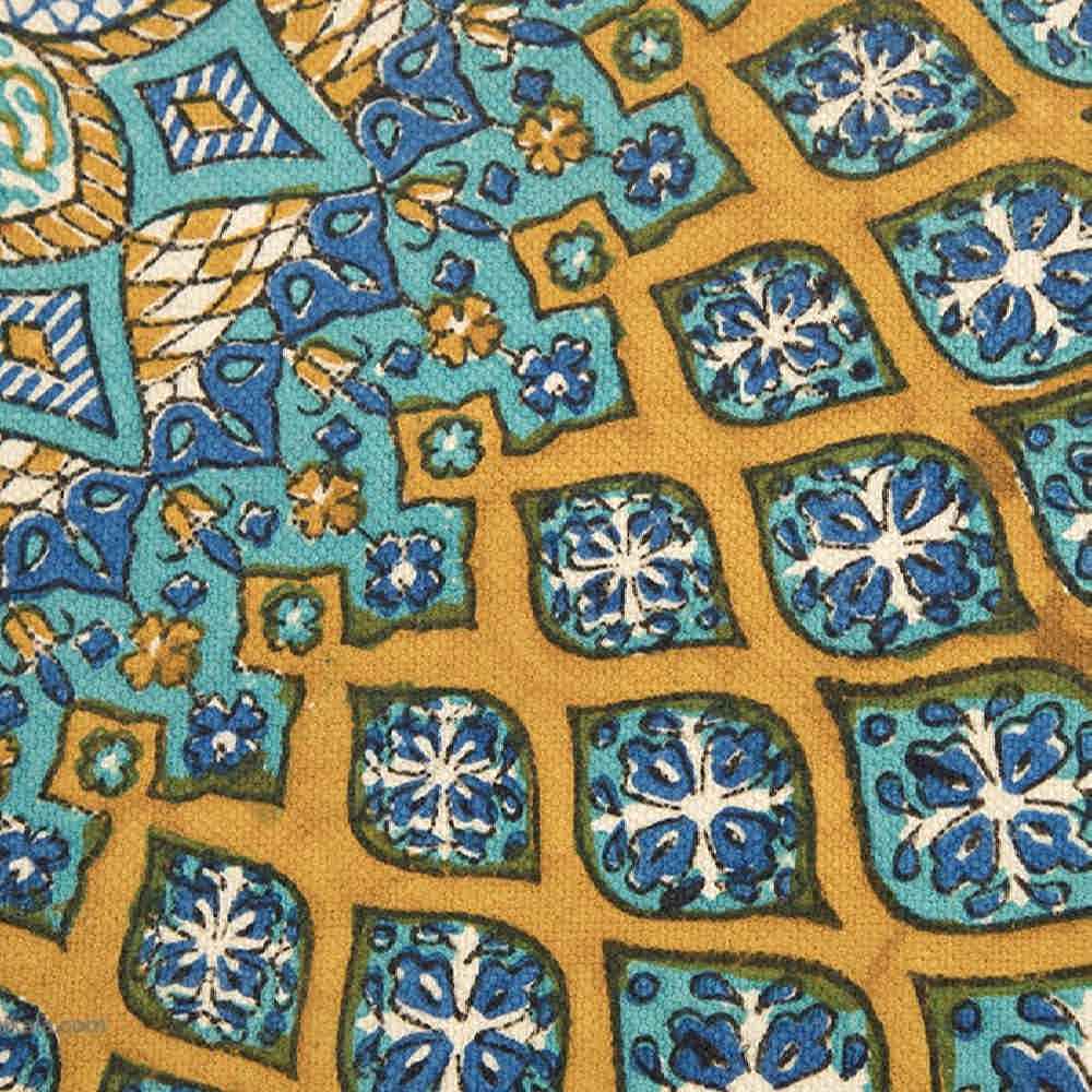 Iranische Tischdecke: Isfahans Traditioneller Kalamkari Blockdruck Borna