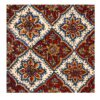 Iranische Tischdecke: Isfahans Traditioneller Kalamkari Blockdruck Kheshti
