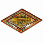 Handgefertigter persischer Holz-Stifthalter für den Schreibtisch – Elegance Khatamkari Kunst, Farzan