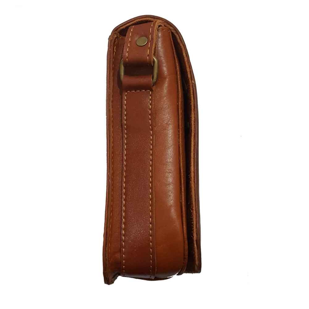 Luxuriöse handgefertigte Leder-Umhängetasche – Ahoora Edition