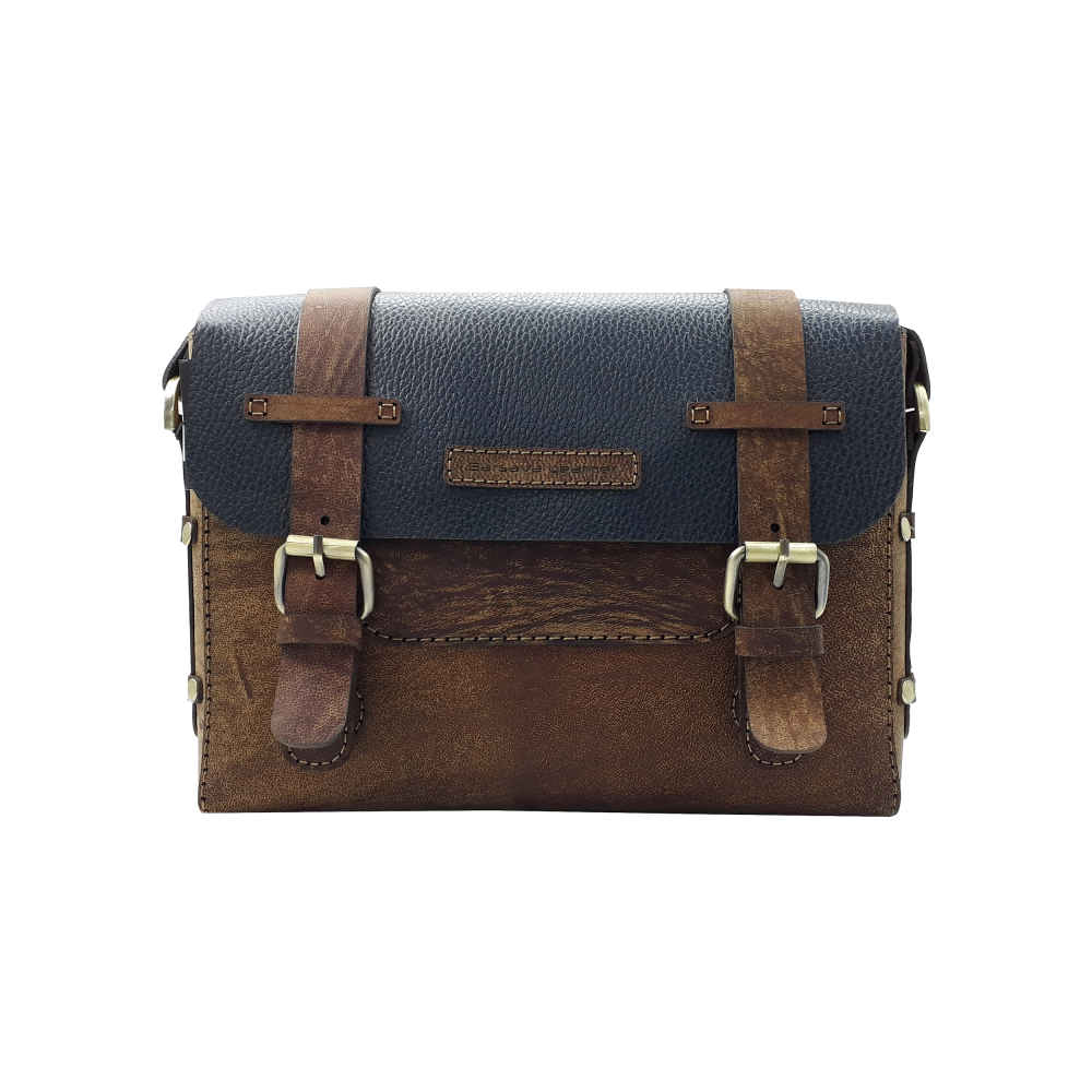Luxuriöse handgefertigte Leder-Umhängetasche – Asil Edition