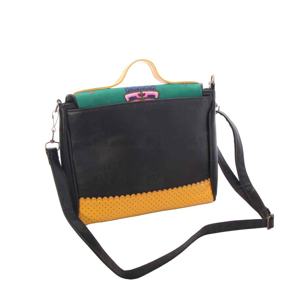 Handgefertigte Leder-Umhängetasche – Persischer Bahar