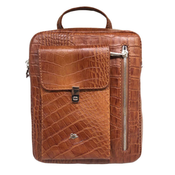 Luxuriöse Leder-Messenger-Schultertasche – Handgefertigtes Modell Negar