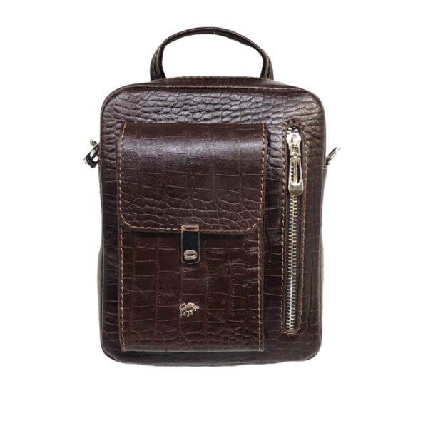 Luxuriöse Leder-Messenger-Schultertasche – Handgefertigtes Modell Raya