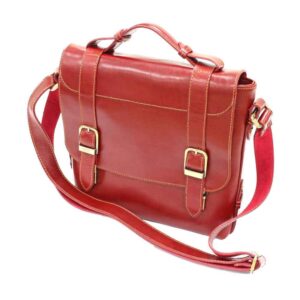 Luxuriöse Leder-Messenger-Schultertasche – Handgefertigtes Modell Rozhe