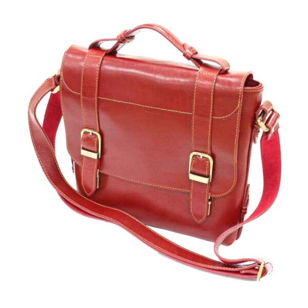 Luxuriöse Leder-Messenger-Schultertasche – Handgefertigtes Modell Rozhe