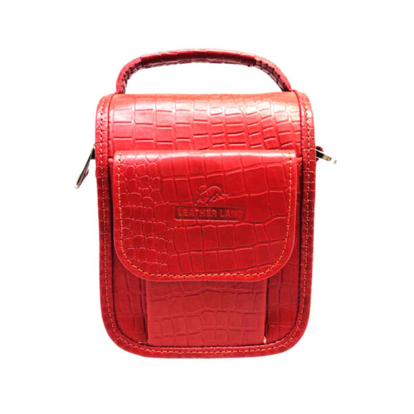 Luxuriöse Leder-Messenger-Schultertasche – Handgefertigtes Modell Sorkh