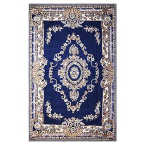 Große Boho-Persische Stil Goharan Indoor-Bodenmatte