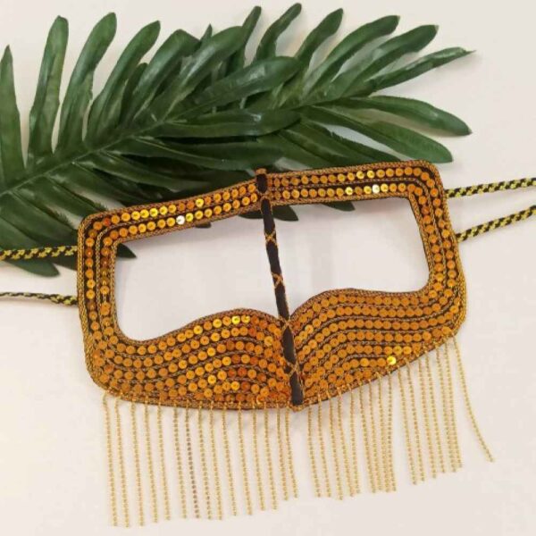 Handgefertigte Omani Burka - Golf-Burqa Poolak Modell