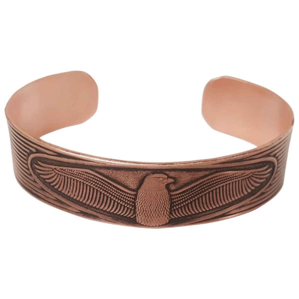 Kupferarmband – Affirmation Adler Modell