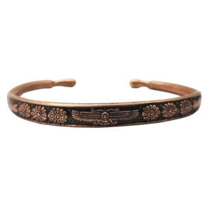 Persisches Kupferarmband Affirmation – Farvahar