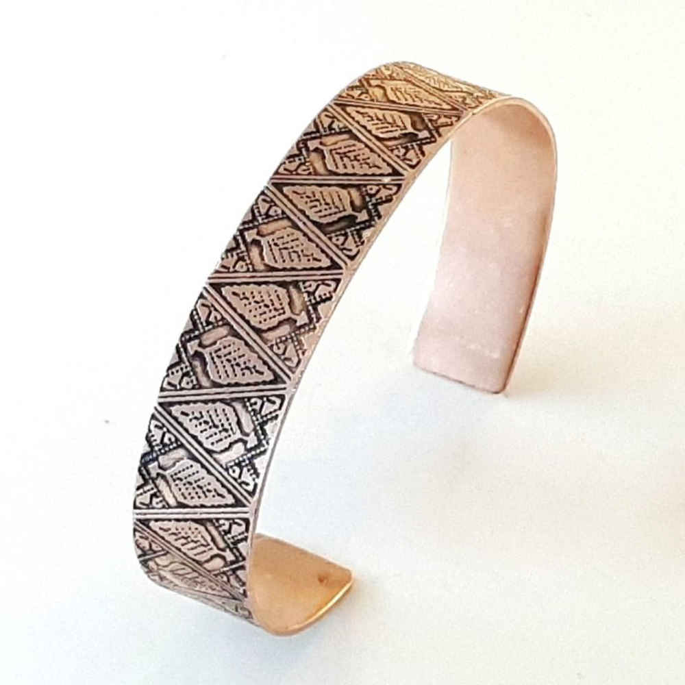 Persisches Kupferarmband Affirmation – Kaaj