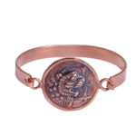 Kupferarmband – Mordad Löwen-Symbol Design