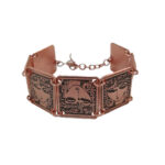 Persisches Kupferarmband – Rokh