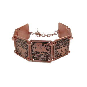 Persisches Kupferarmband – Rokh