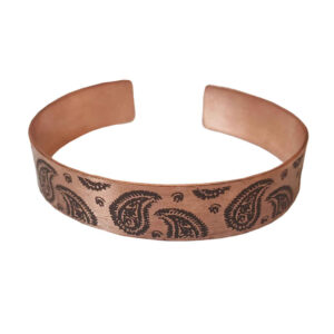 Persisches Kupferarmband Affirmation – Termeh