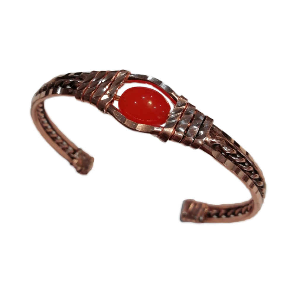 Kupferarmband – Affirmation Zivar Design