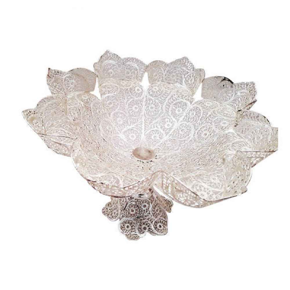 Persische Filigran-Dekoschale – Luxuriöses Taaj Kunsthandwerk