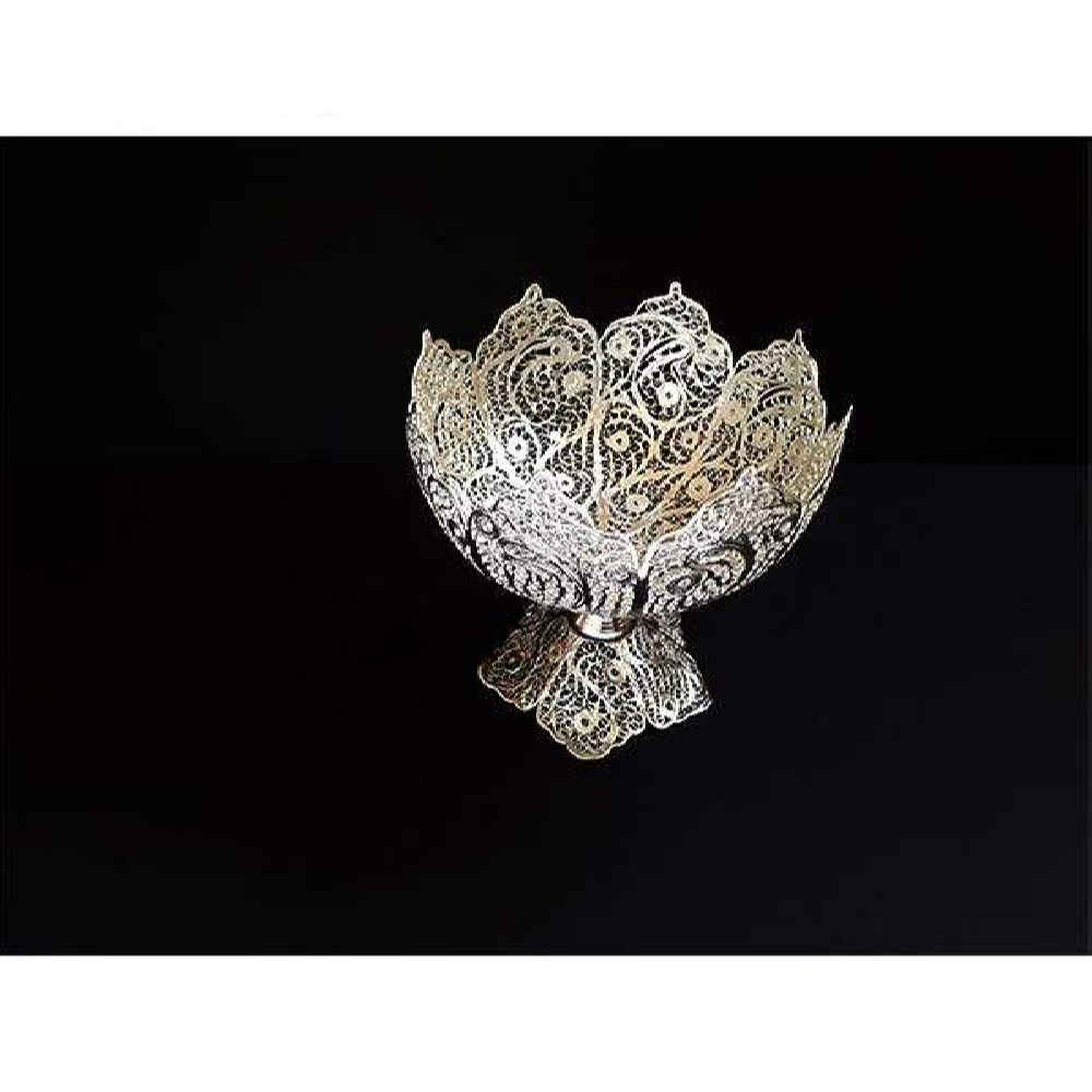 Persische Filigran-Dekoschale – Tida 15 Elegante Handwerkskunst