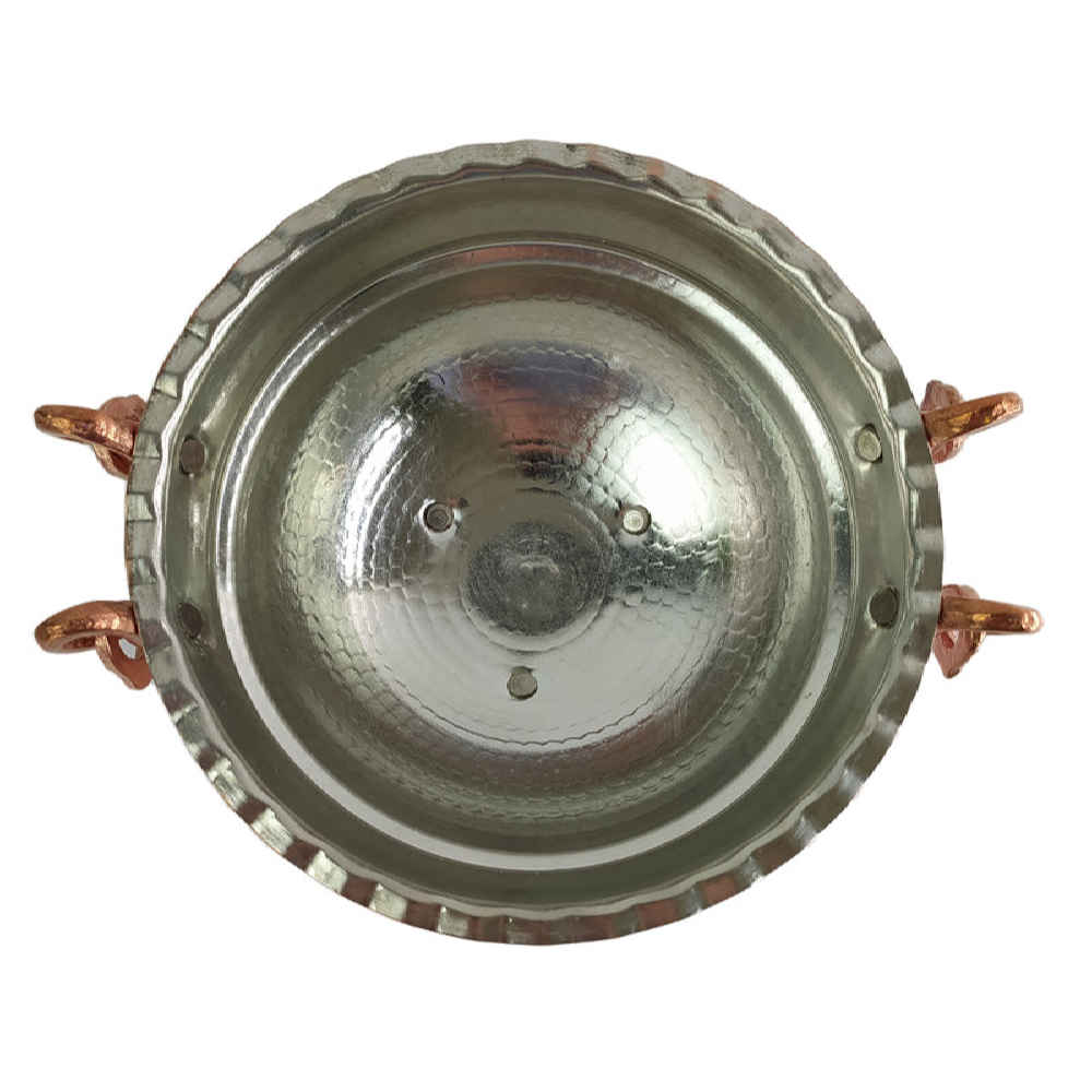 Kupfer-Dessertschale zum Servieren, traditionell gehämmert Hooman