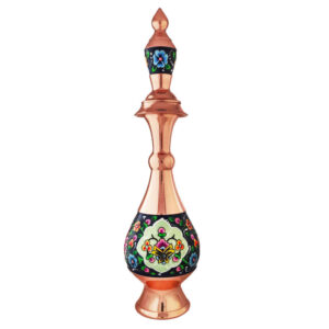 Dekorative Kupferflasche – Persische Minakari Emaille Parvaz
