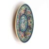 Dekorativer Keramikteller handgemalt mit persischer Minakari Emaille Paisley