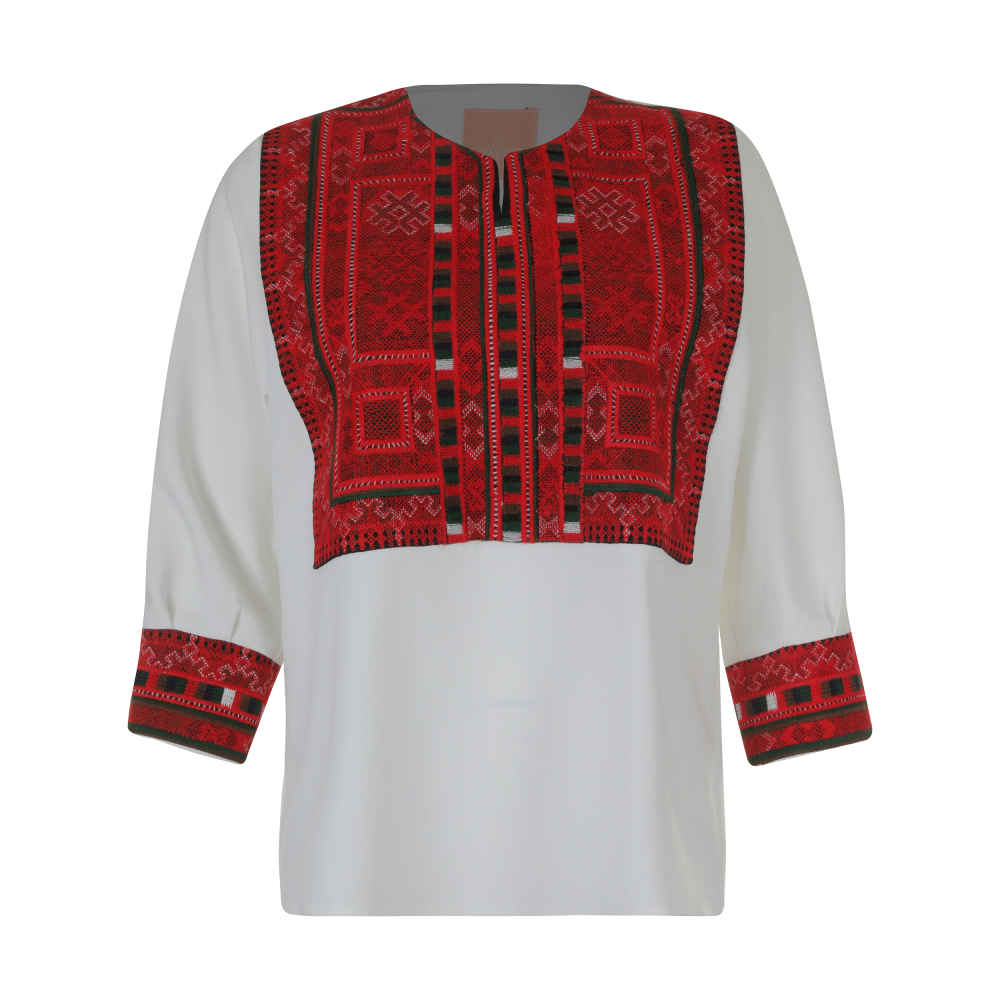 Baluchi Damen-Tunika-Oberteil Modell Jalar