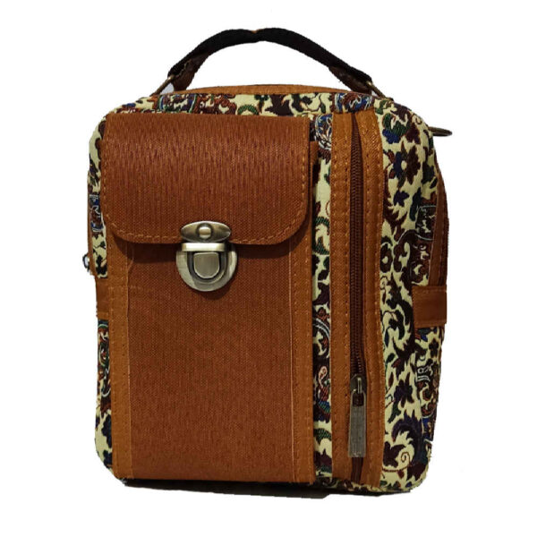 Boho-Termeh Crossbody Schultertasche mit persischem Design – Dina