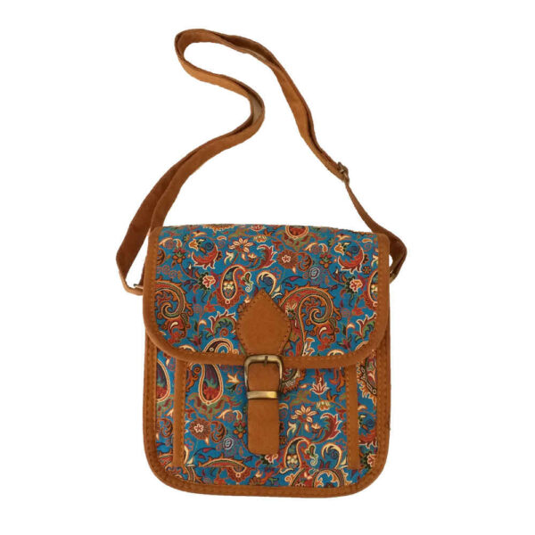 Termeh Crossbody Schultertasche mit boho-persischem Design – Taranom