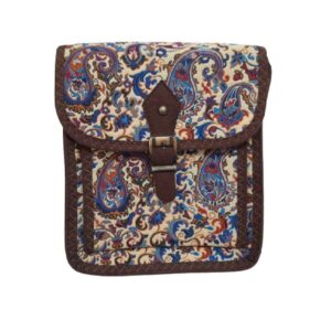 Termeh Crossbody Schultertasche mit boho-persischem Muster – Zohreh