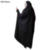 Islamischer arabischer schwarzer Chador Hijab für Frauen und Gebet - Jelveha
