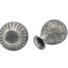 Handgefertigte persische Kupfervase dekorativ mit Tazhib Design - 2er-Set