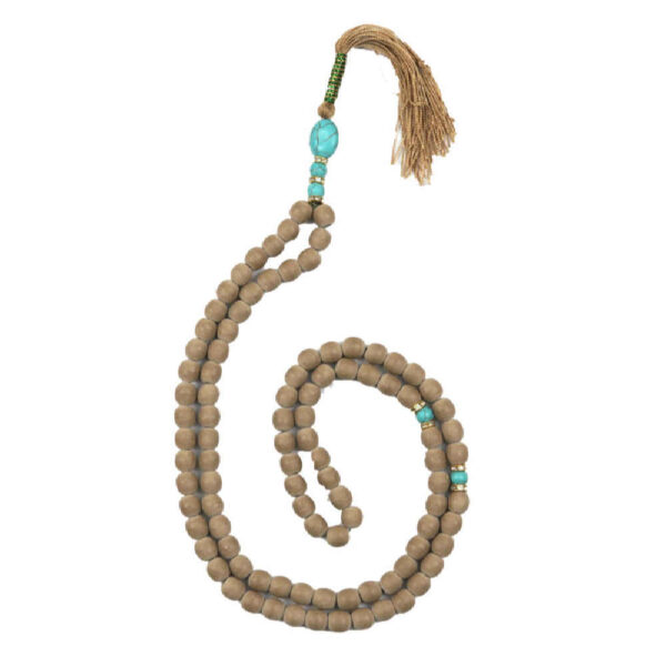 Islamischer Karbala-Tasbih Gebetsperlen mit Khak-e-Shifa für Schiiten Dina