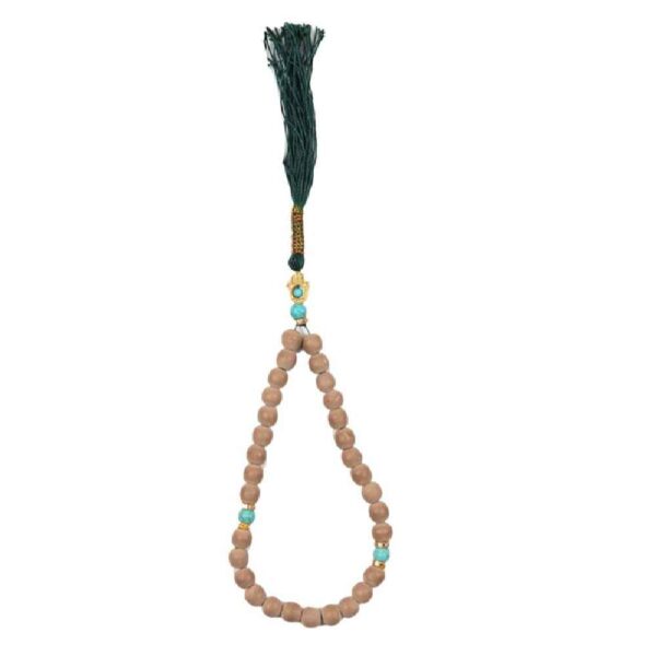 Islamischer Karbala-Tasbih Gebetsperlen mit Khak-e-Shifa für Schiiten Jeyran