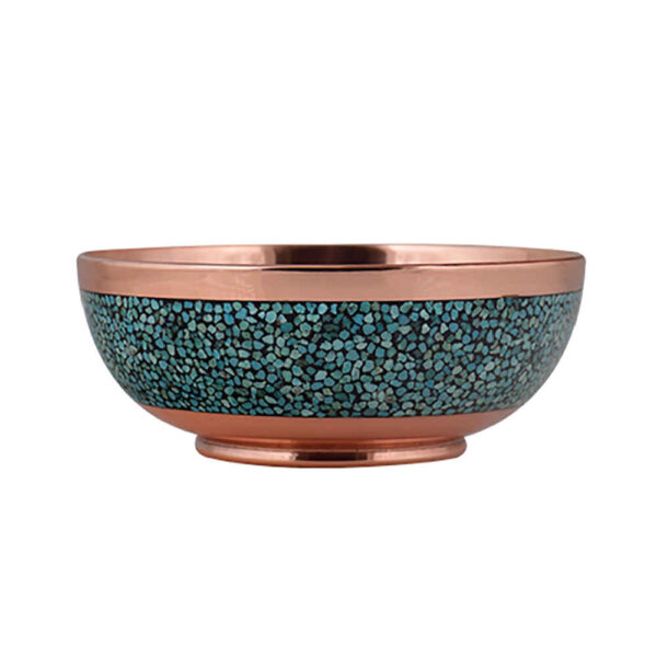 Dekoschale Persisch Handgefertigte Türkis-Einlage Vina